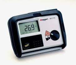 MEGGER DET3TD Digital Ground Resistance Tester Kit - 0.01 to 2000Ω ±2% Accuracy, 3-Terminal Measurement, 0-100V Voltage Range - Perfect for Electrical Safety Testing, Industrial Maintenance & Power System Grounding Inspections