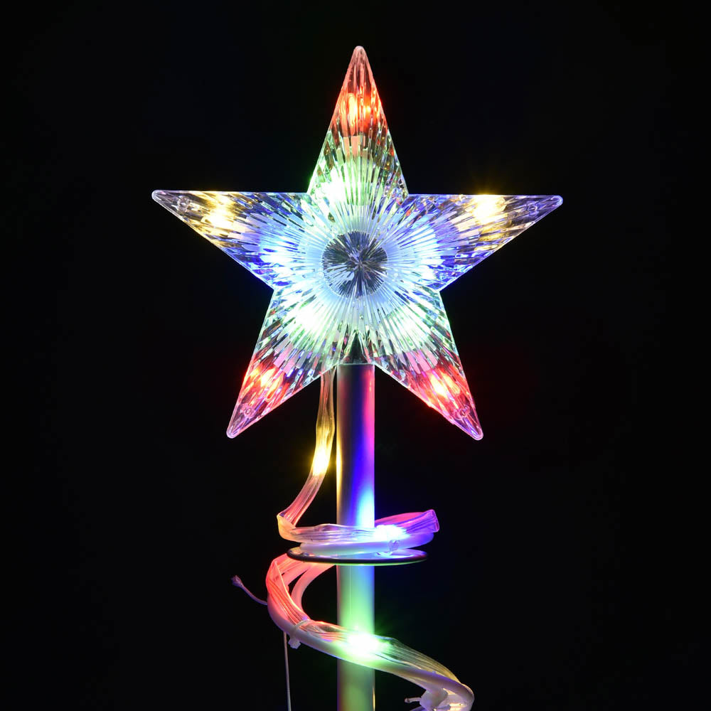 5ft LED Spiral Christmas Tree - USB Powered Holiday Decor for Home, Office & Party | TheLAShop