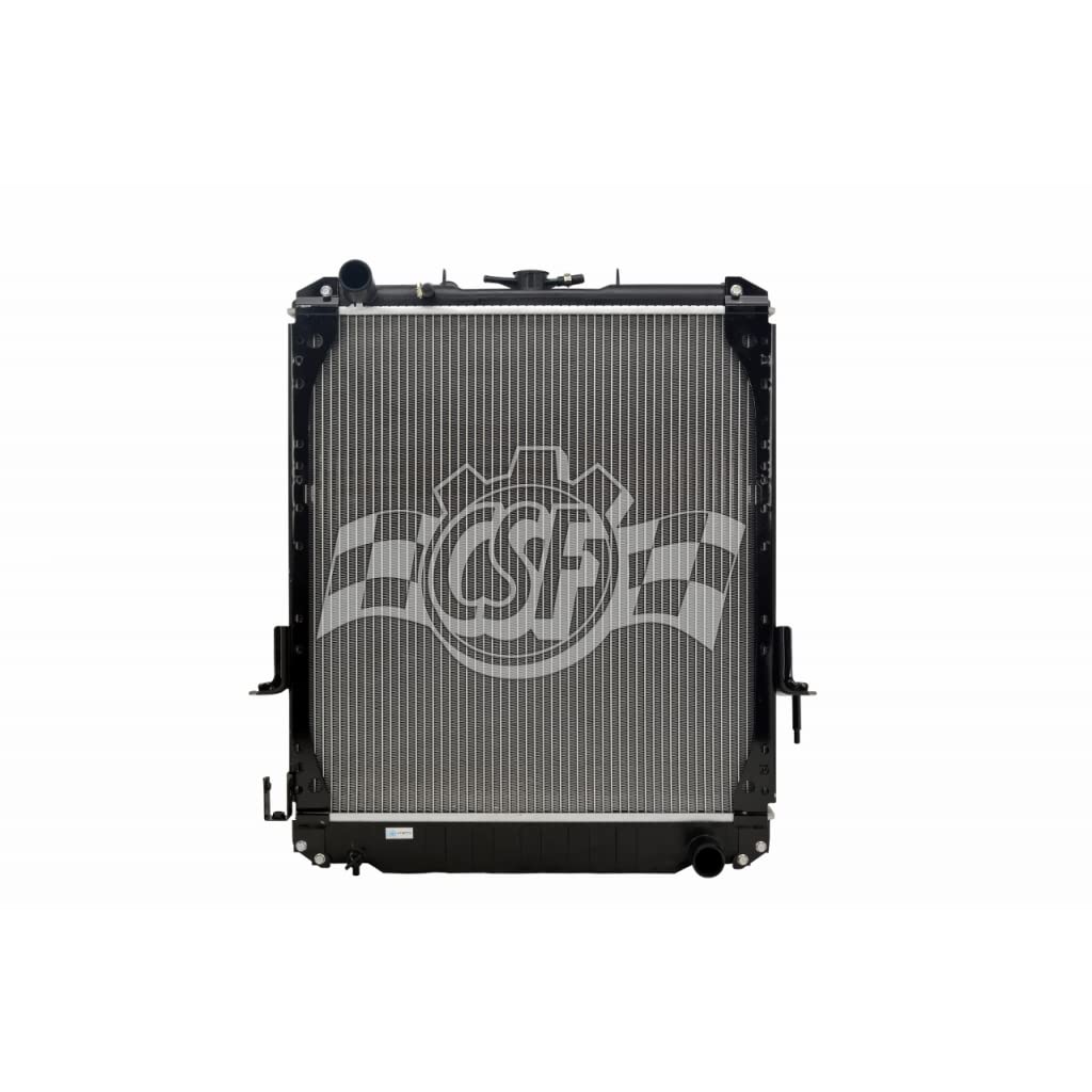 Isuzu NPR 1996-2002 Radiator Replacement - 5.7L Plastic CSF 3242 for Heavy-Duty Cooling | Perfect for Commercial Trucks & Fleet Maintenance