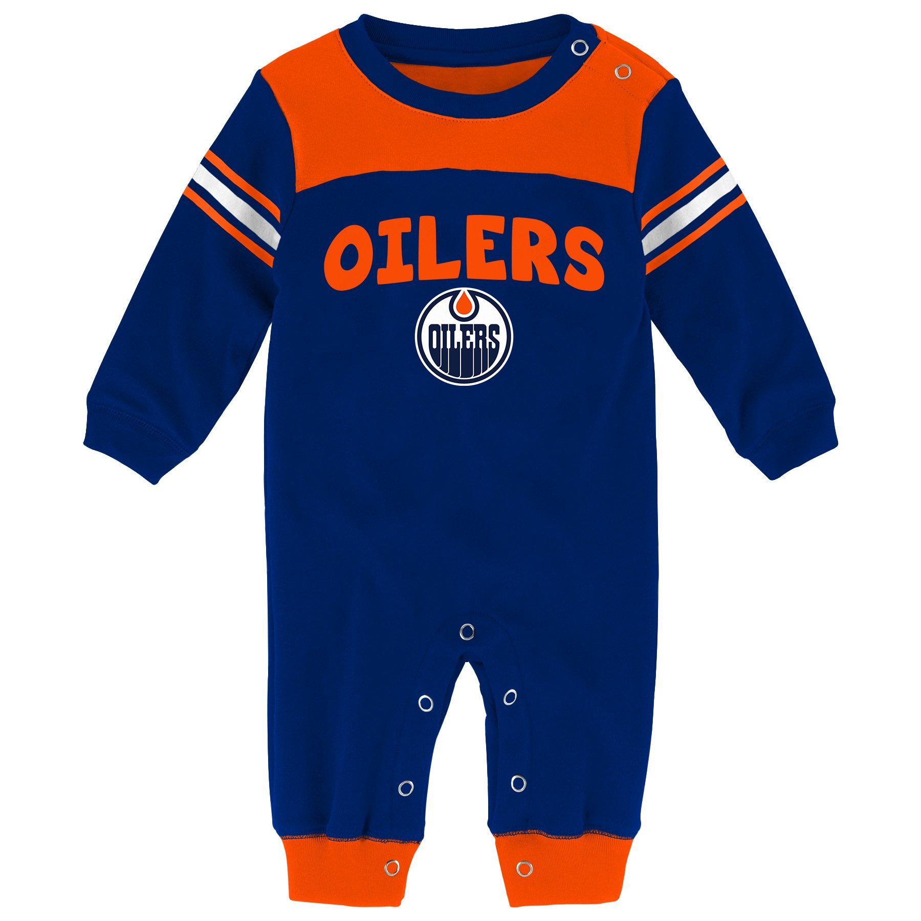 NHL Boys Penalty Box Kid Long Sleeve Coverall - Hockey Jumpsuit for Kids - Warm Winter Playwear for Ice Skating & Hockey Games