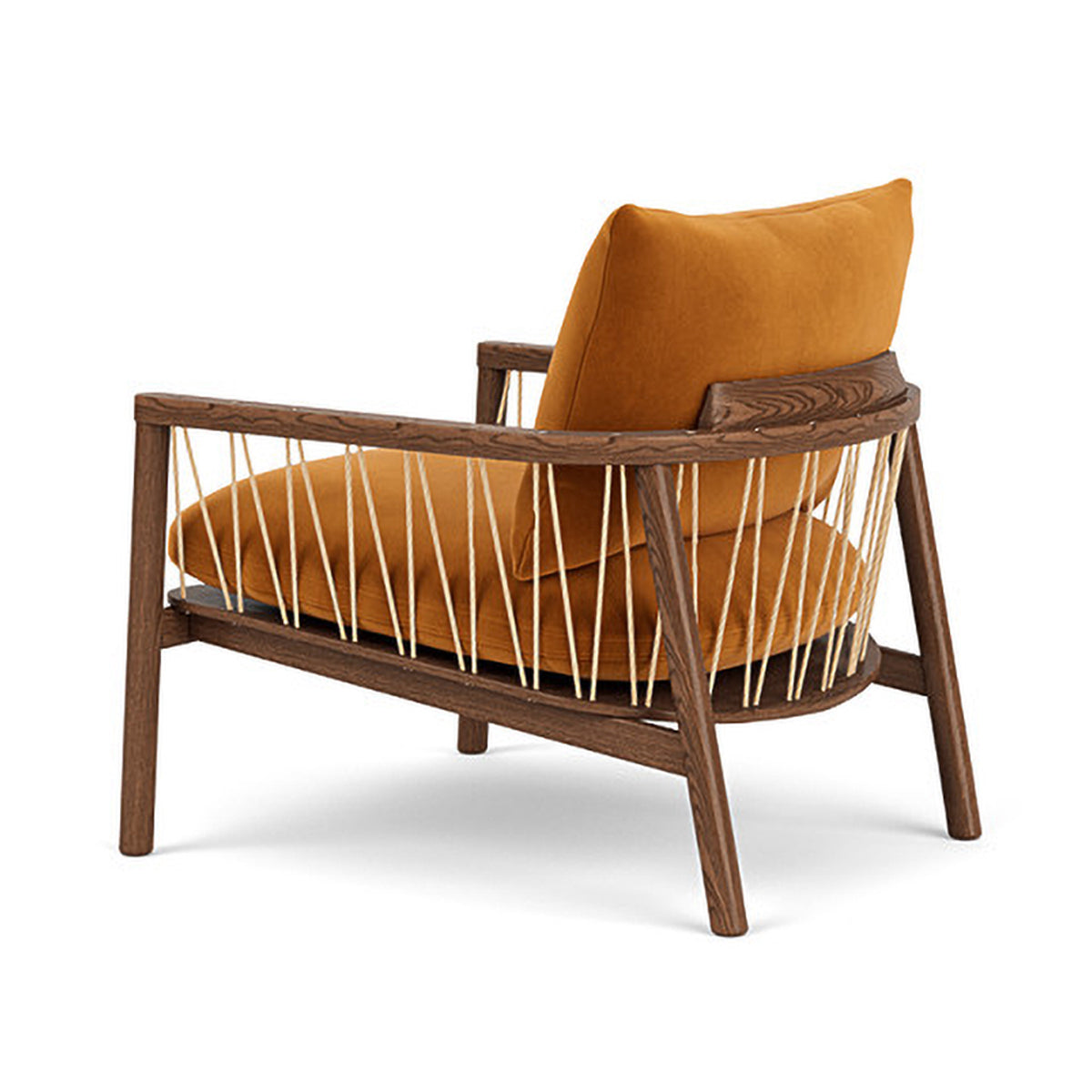 Luxury Enzo Velvet Armchair - Modern Accent Chair for Living Room, Bedroom & Office - Soft Upholstered Lounge Chair with Solid Wood Legs - Perfect for Home Decor, Reading Nook & Relaxation