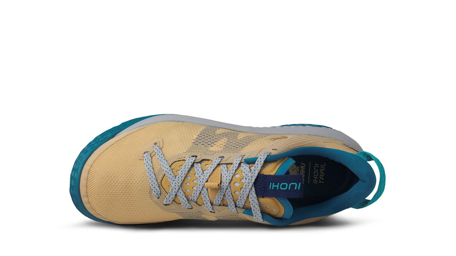 IKONI TRAIL 1.0 Women's Running Shoes - Lightweight Trail Running Sneakers for Women in Wheat & Crystal Teal Colors | Perfect for Hiking, Jogging & Outdoor Activities