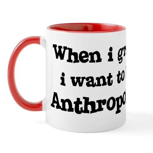 White/Red Inside - Be An Anthropologist Mug
