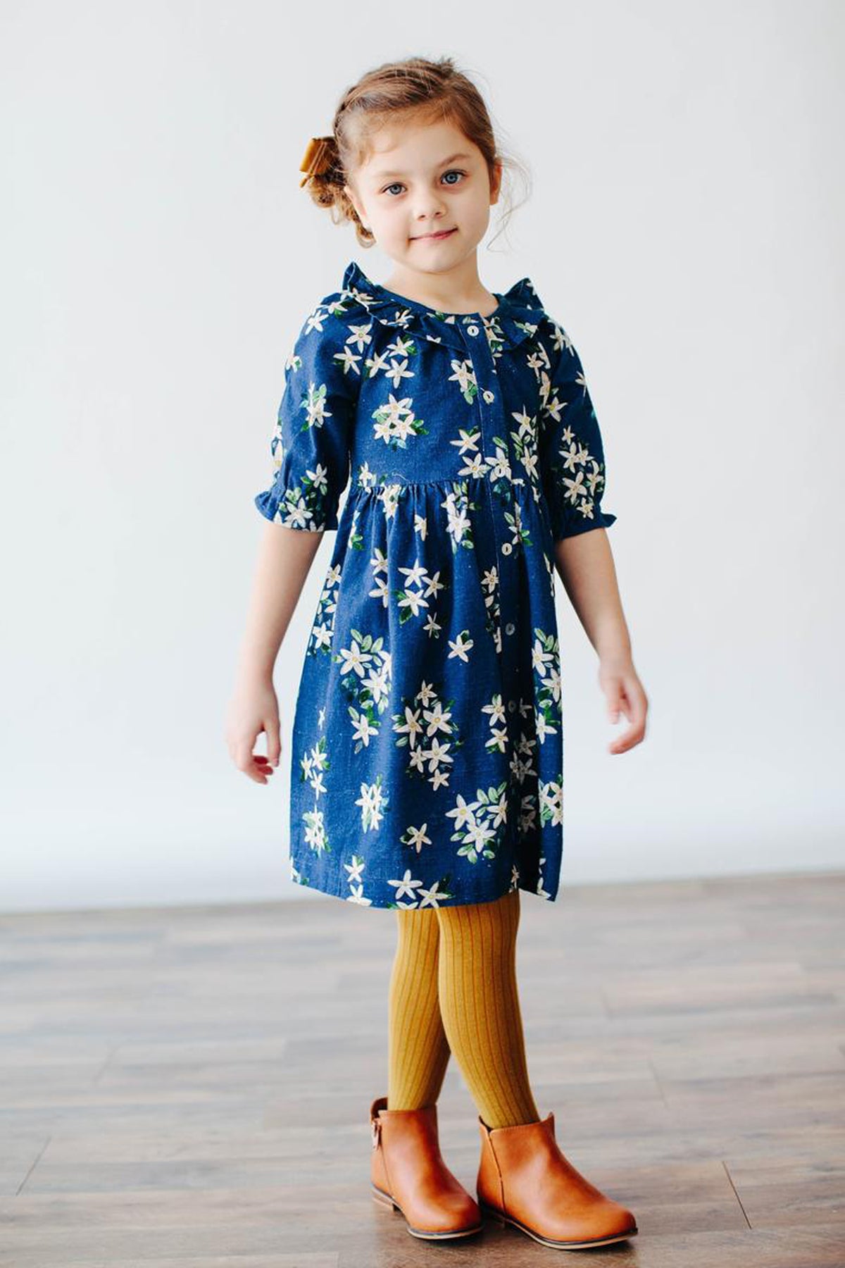 Lali Kids Ivy Girls Dress - Cute Floral Summer Dress for Toddlers & Little Girls - Perfect for Birthday Parties, Playdates & Outdoor Adventures