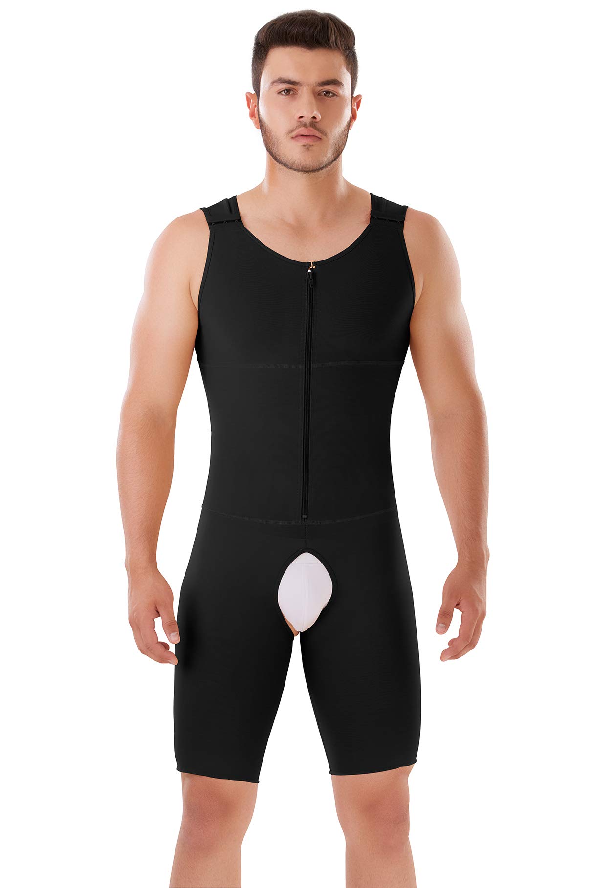 Men's Colombian Fajas - High Compression Girdle & Post-Surgical Shapewear for Waist Training, Body Shaping & Recovery | Ideal for Workouts, Postpartum & Medical Recovery