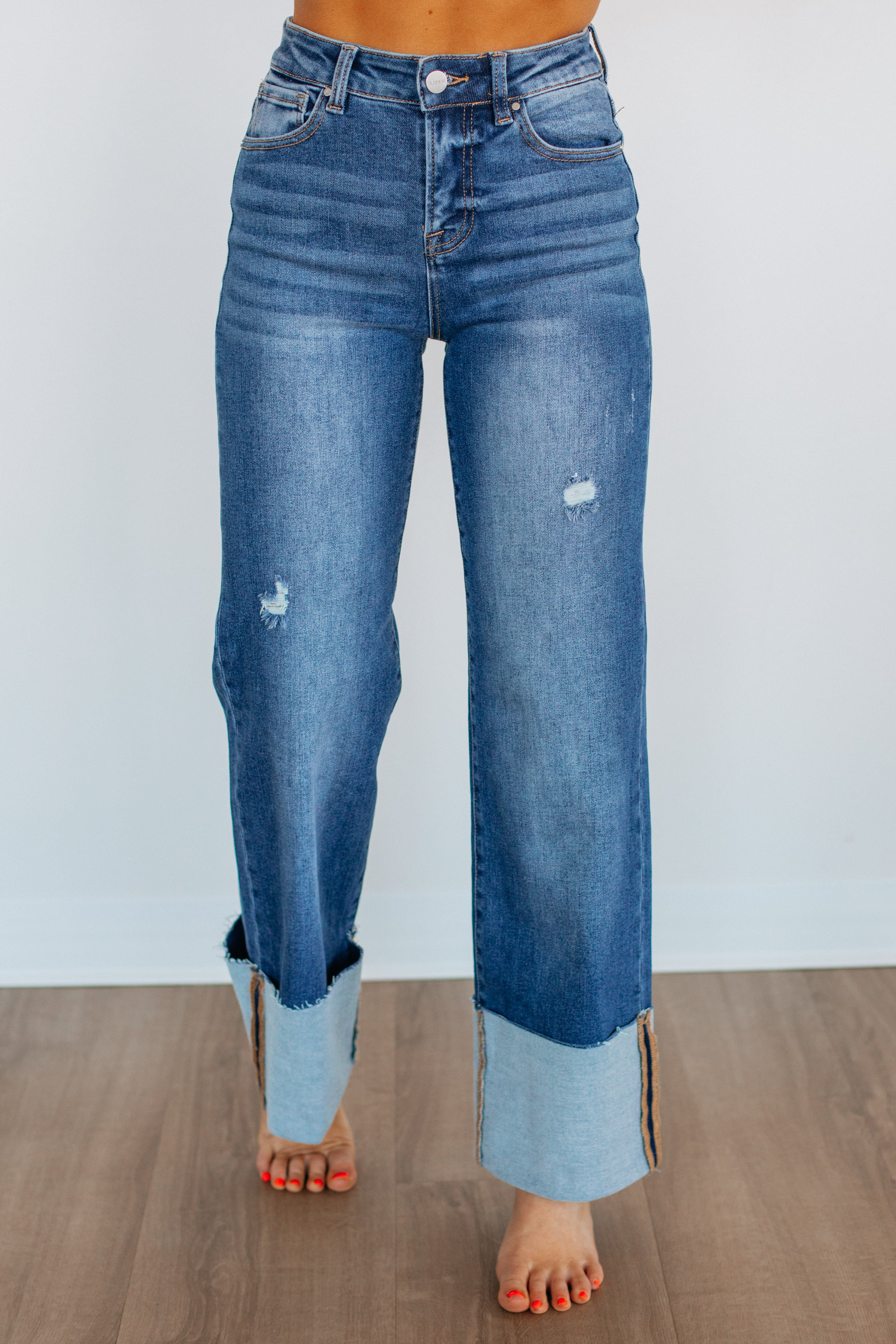 Branson Risen Men's Premium Stretch Denim Jeans - Comfortable Slim Fit for Casual Wear & Everyday Style