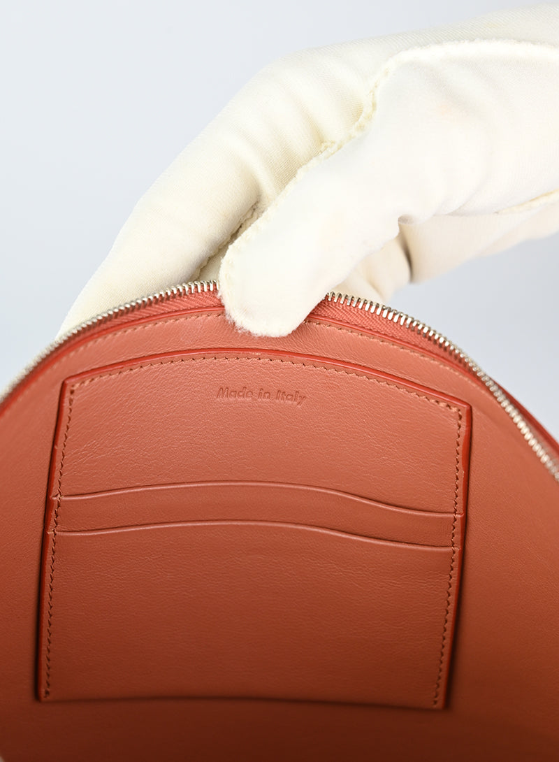 Celine Pochette Bicolor Handbag in Terracotta & Blue - Stylish Crossbody Bag for Women, Perfect for Date Night & Evening Events