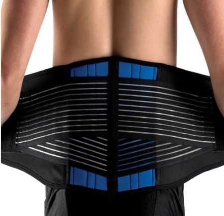 Best Back Support Belt for Pain Relief & Posture Correction - Adjustable Lumbar Brace for Men & Women - Ideal for Office Work, Heavy Lifting & Sports