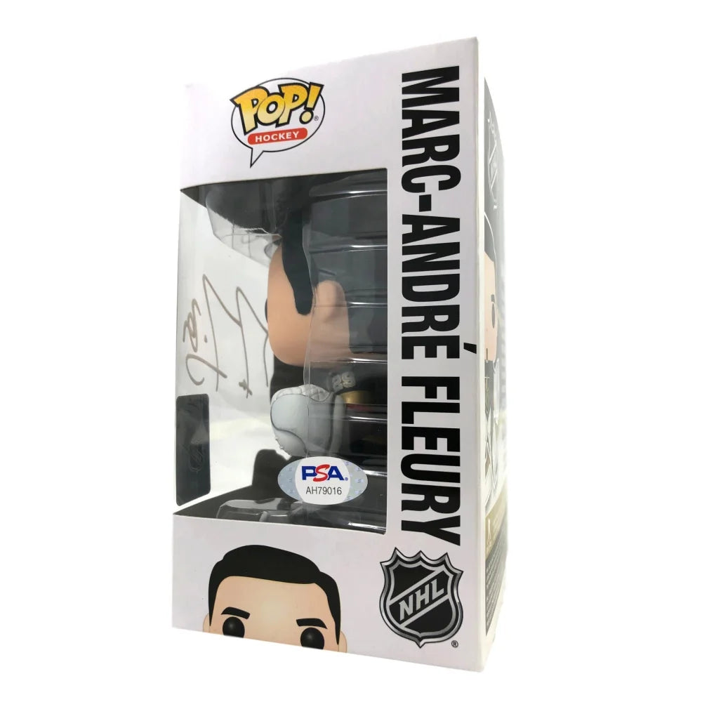 Marc Andre Fleury Signed Funko Pop - Vegas Golden Knights NHL Hockey Collectible with COA PSA/DNA Autograph - Perfect for Hockey Fans, Sports Memorabilia Collectors, and Gift Ideas