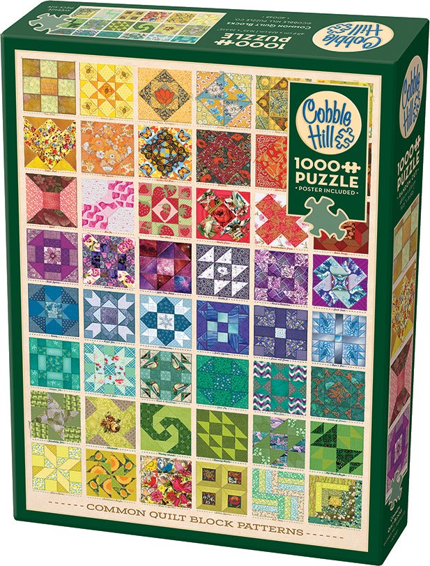 Traditional Common Quilt Blocks for DIY Patchwork Quilting - Perfect for Beginners, Home Decor, and Handmade Gifts
