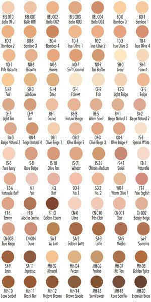 Ben Nye HD Matte Foundation - Professional Makeup for Flawless Coverage - Perfect for Photography, Film & Everyday Wear