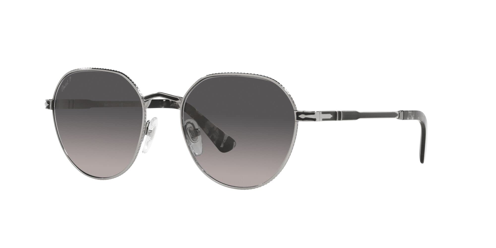 Persol PO2486S Hexagonal Polarized Sunglasses for Men & Women - UV Protection, Lightweight & Stylish for Outdoor Activities, Driving & Travel