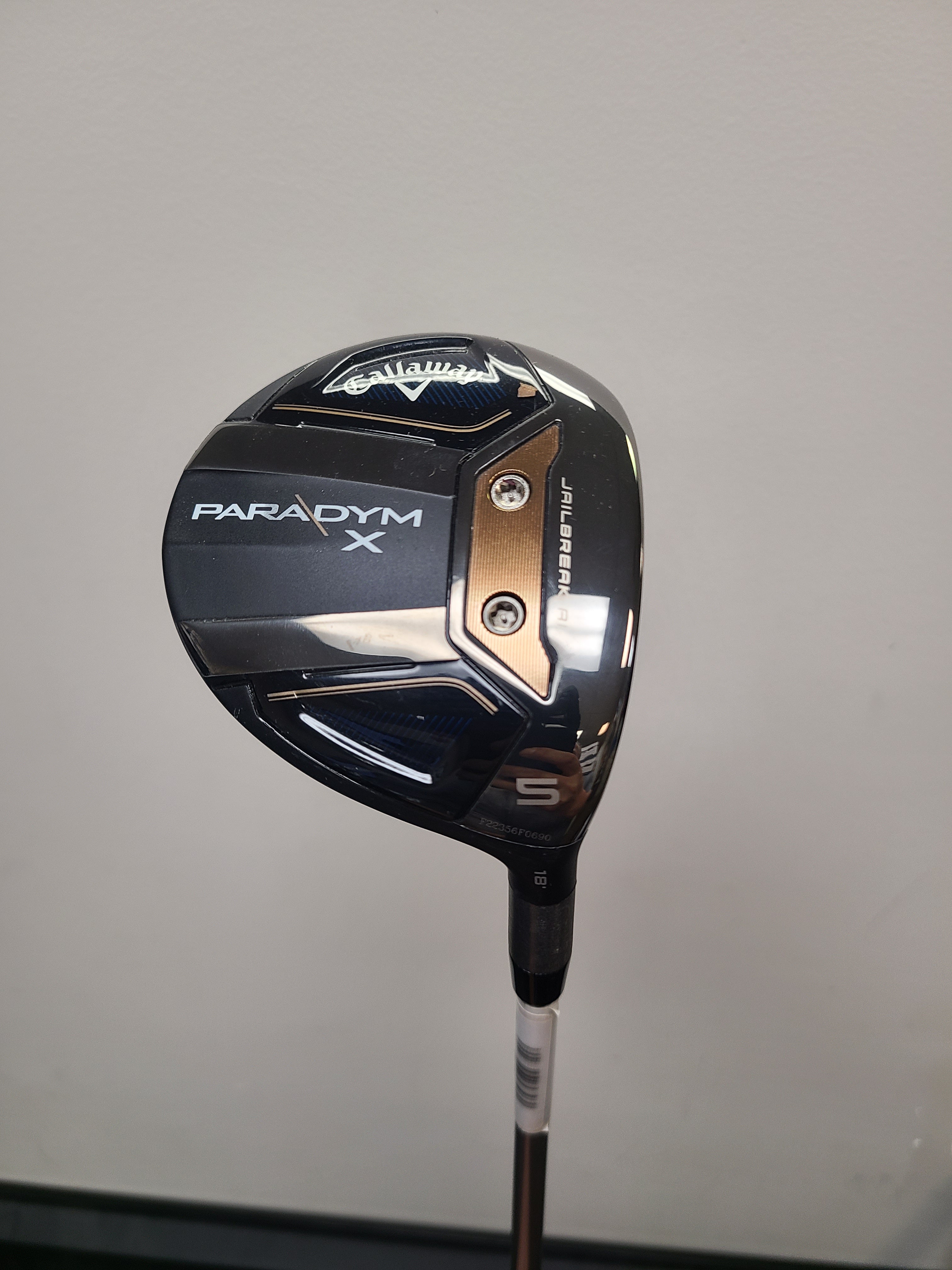 Callaway Paradym X 5 Wood Golf Club - Ascent Blue 50 Regular Flex Right Hand Men's Fairway Wood | Perfect for Long Fairway Shots & Course Play