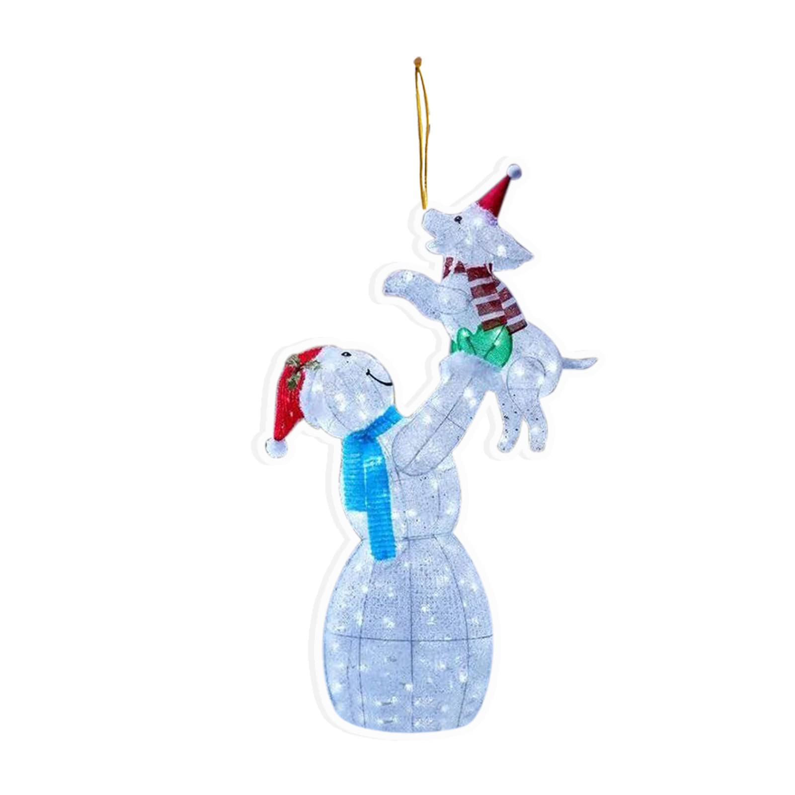 MORECON 2021 Christmas Tree Ornaments - Cartoon Xmas Hanging Pendants for Holiday Decor, Creative Christmas Gifts for Family & Friends | Perfect for Christmas Tree Decorations, Home Party & Festive Celebrations