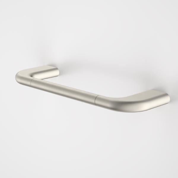 Caroma Contura II Hand Towel Rail - Brushed Nickel Finish | Modern Bathroom Towel Holder for Home & Hotel Use