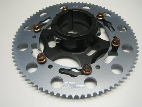 Quick Release Sprocket Carrier for Motorcycles & ATVs - Durable CNC Machined Billet Aluminum - Easy Installation & Maintenance - Perfect for Off-Roading, Racing & Performance Upgrades