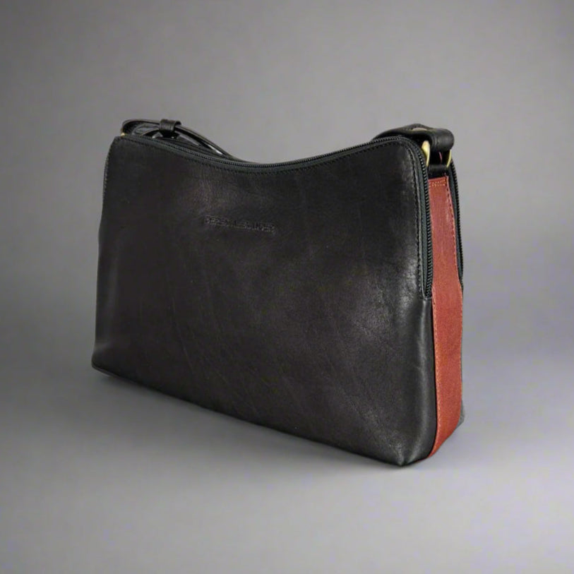 Derek Alexander Genuine Leather Crossbody Bag for Women - Stylish & Durable Shoulder Purse for Everyday Use, Travel, and Work
