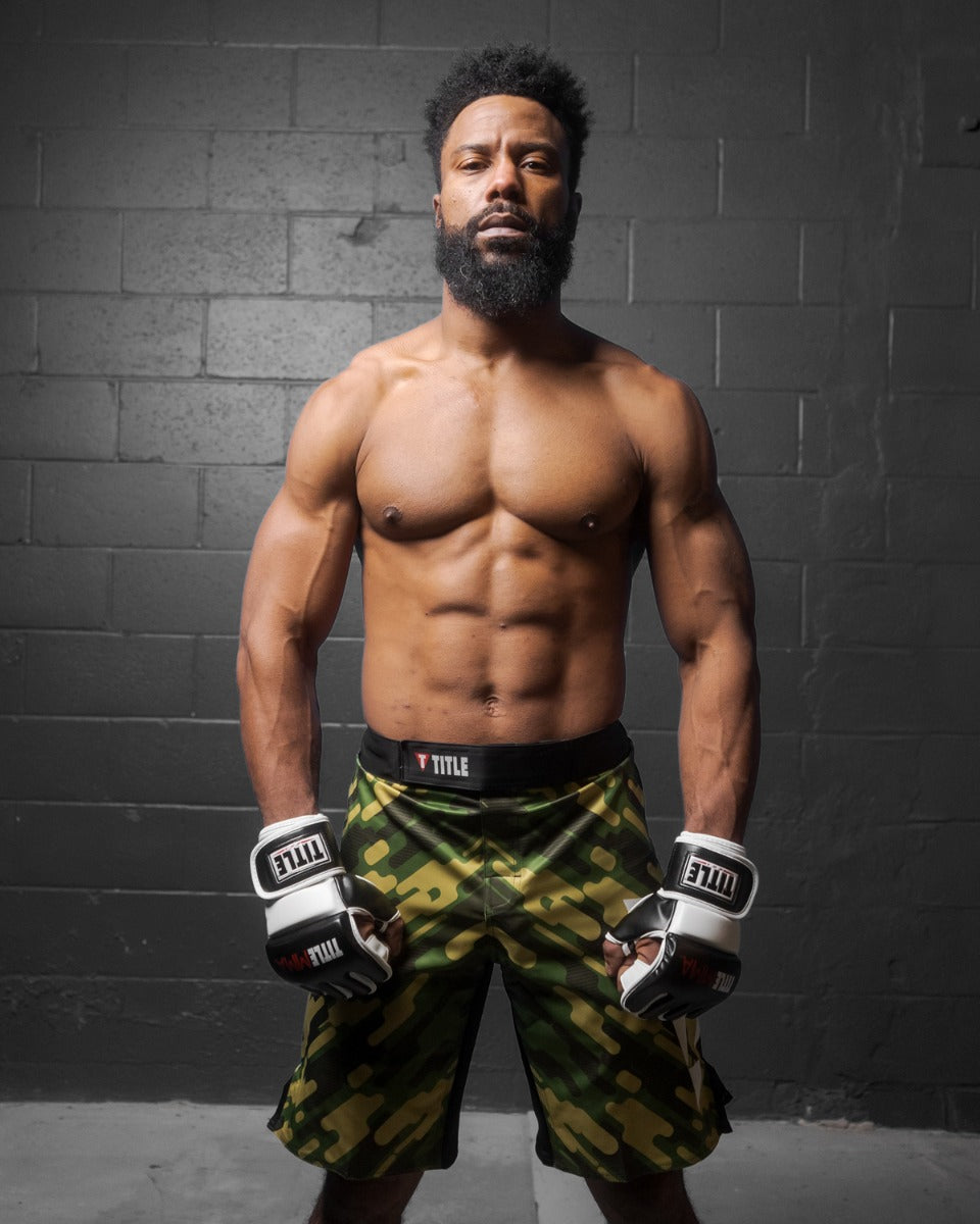 TITLE Boxing Elite Series Fight Shorts - Premium MMA & Boxing Shorts for Men - Lightweight, Breathable & Durable Training Shorts - Perfect for Boxing, MMA, Muay Thai & Gym Workouts