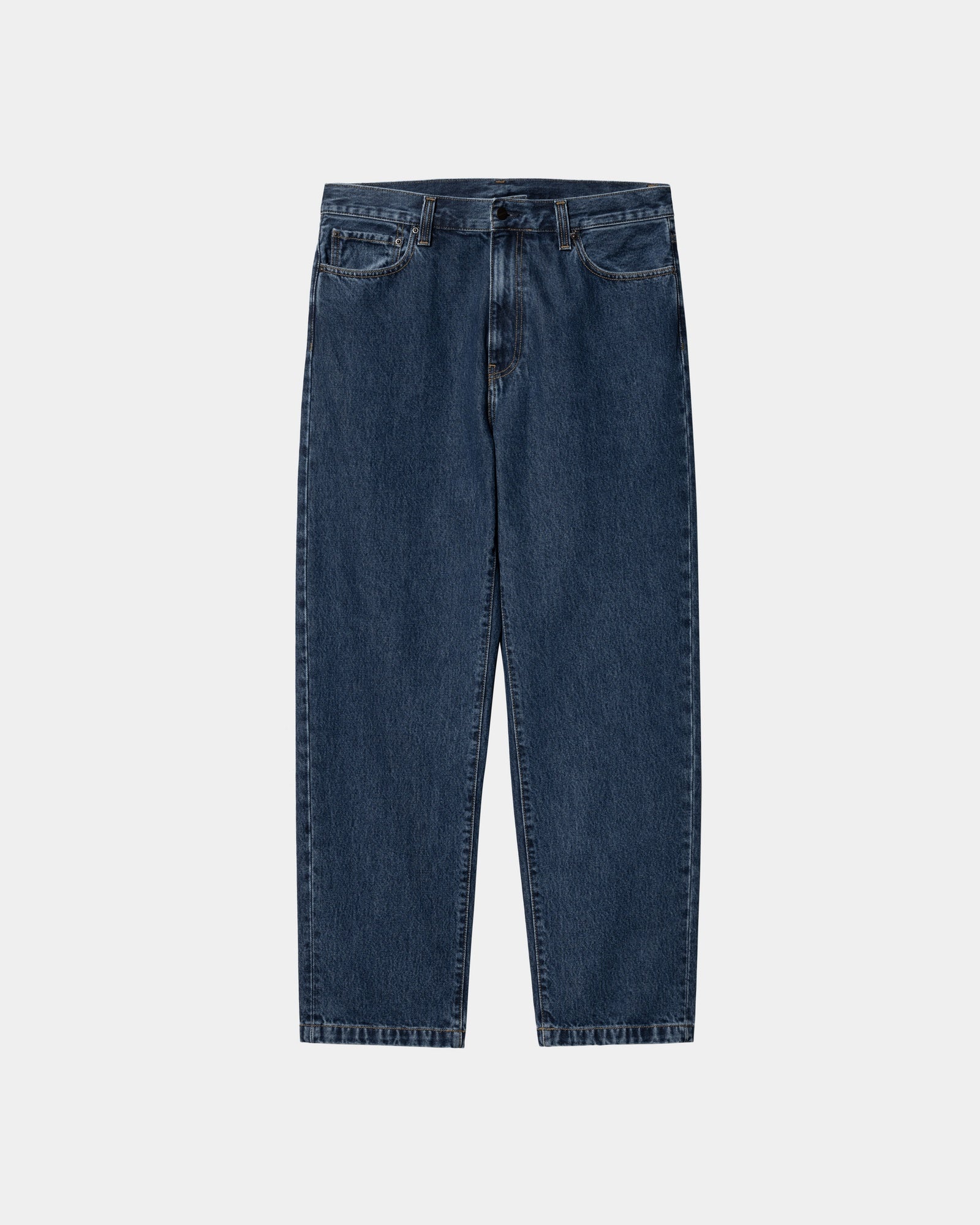 Men's Aaron Pant - Stone Washed Blue Denim Jeans for Casual Wear | Perfect for Everyday Outfits & Outdoor Activities