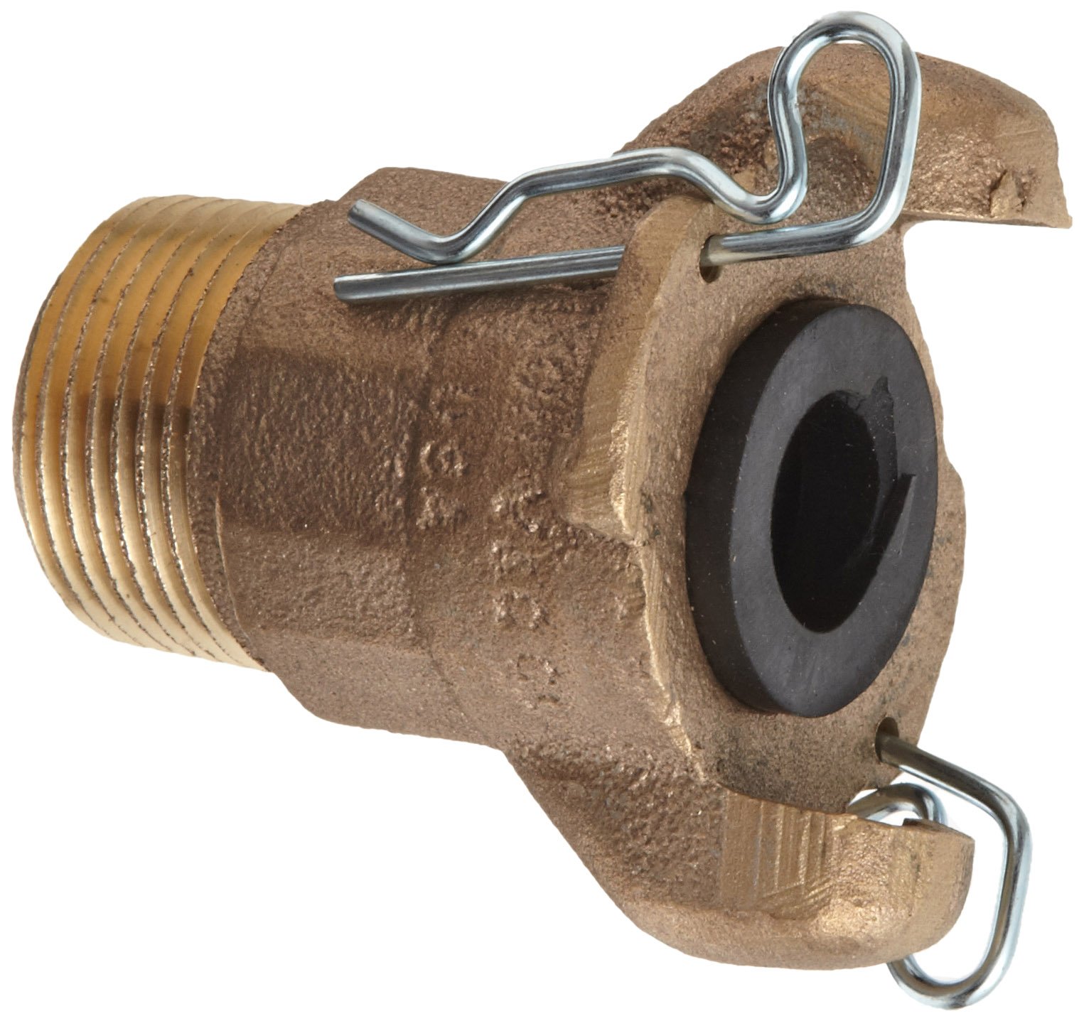 Dixon Air King AB12 Brass Air Hose Fitting - 2 Lug Universal Coupling, 1