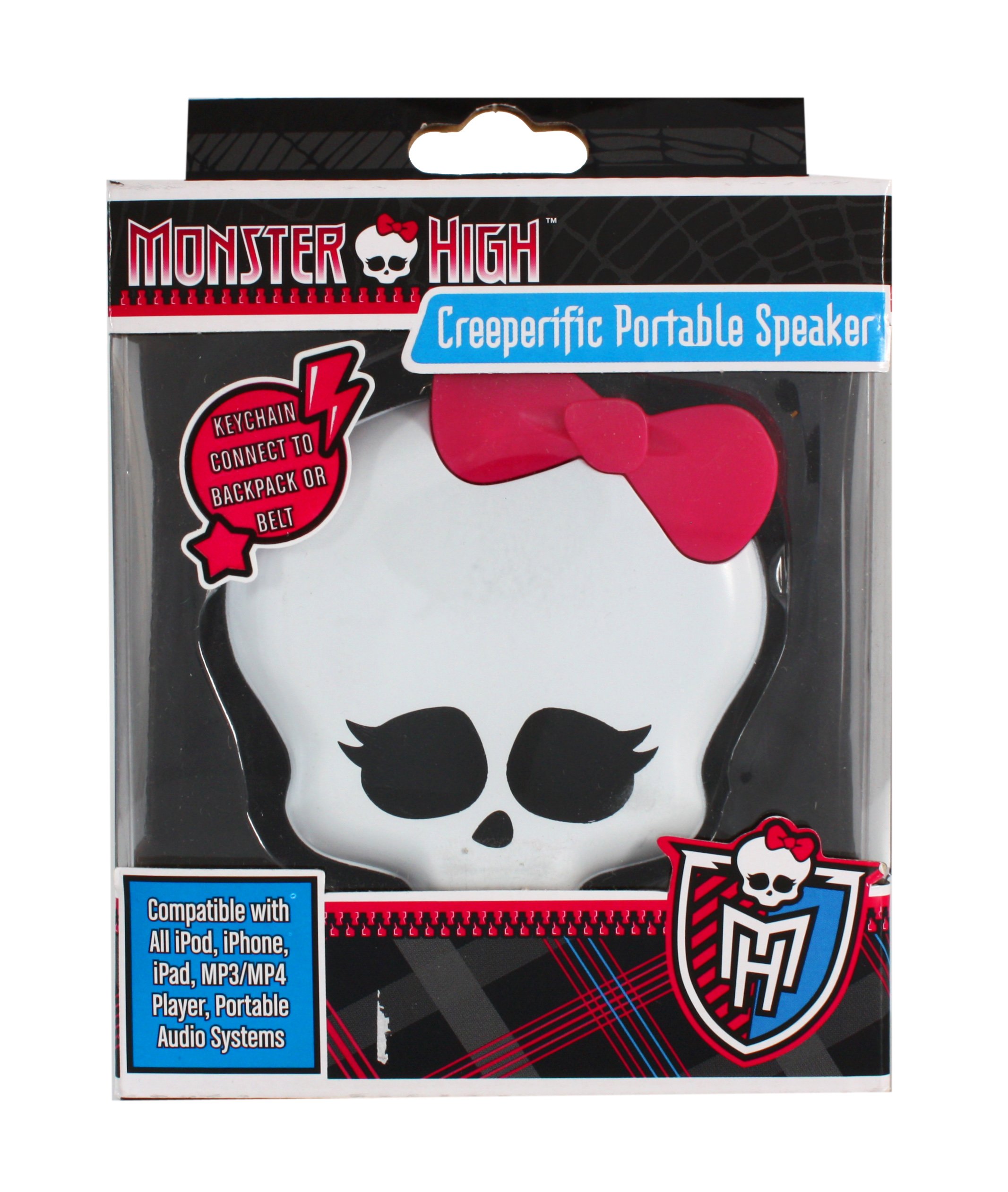 Mattel 55048-TRU Monster High Portable Bluetooth Speaker for Kids - Perfect for Parties, Travel & Room Decor