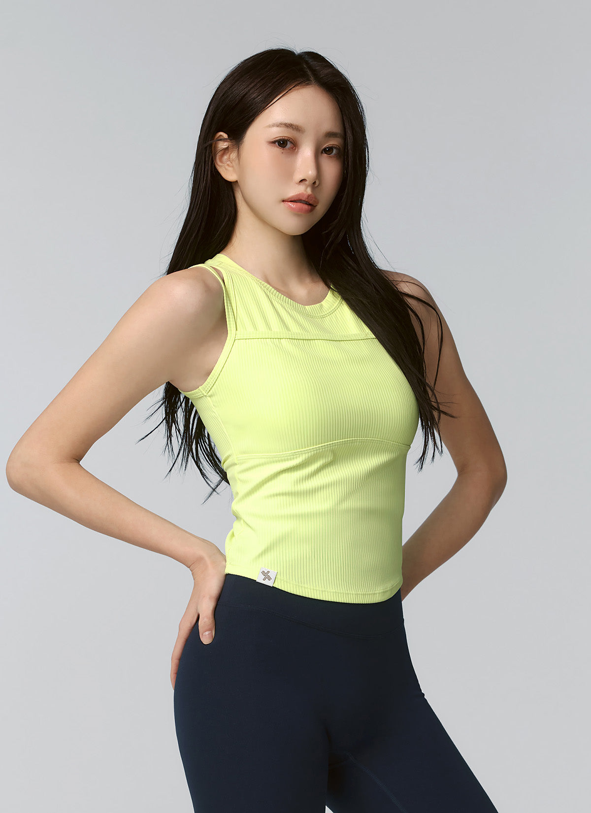 Soft Ribbed Layered Tank Top for Women - Comfortable Stretchy Casual Summer Tops - Perfect for Yoga, Beach, and Everyday Wear