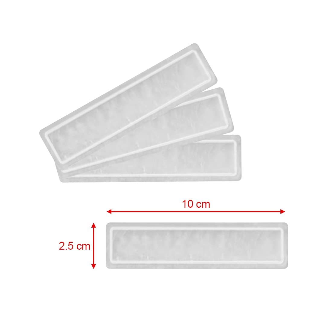 High Visibility Reflective Hard Hat Stickers - 16 Pack with Strong Adhesive & Glow in Dark Feature | Durable Safety Helmet Decals for Construction Workers & Industrial Use | Perfect for Night Shifts, Road Work & Hazardous Job Sites