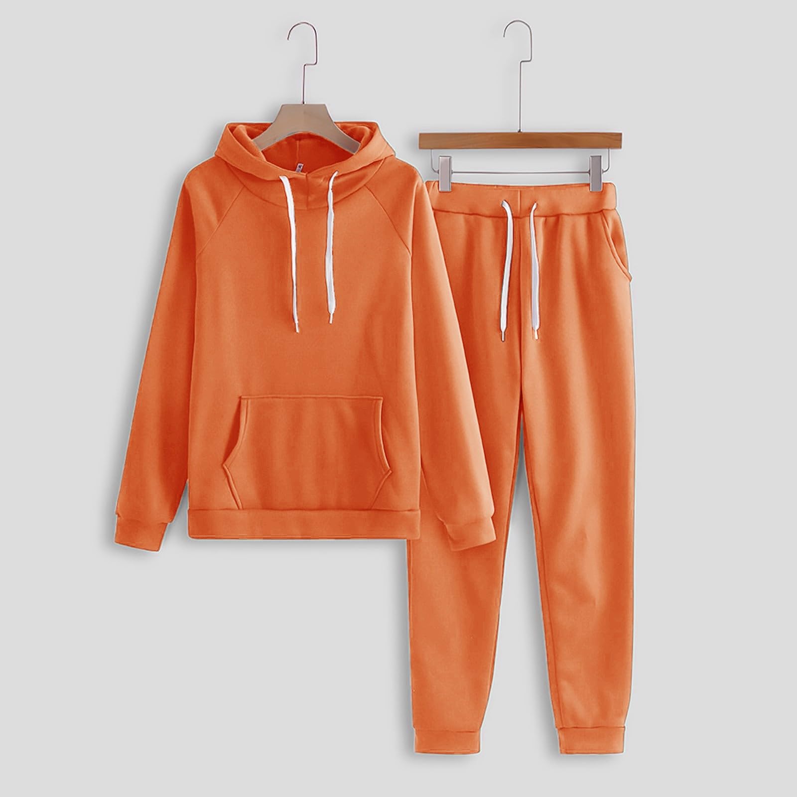 Women's 2-Piece Fall Sweatsuit Set - Long Sleeve Sweatshirt & Jogging Pants Casual Outfit for Lounge, Running, Yoga & Everyday Wear