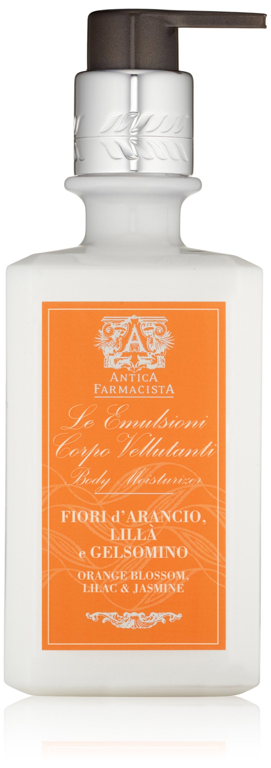 Antica Farmacista Premium Body Moisturizer & Scented Lotion - Orange Blossom Lilac & Jasmine Fragrance - Deep Hydration for Hands & Skin - 10 Oz Luxury Gift for Women & Men - Perfect for Daily Skincare Routine & Spa Days
