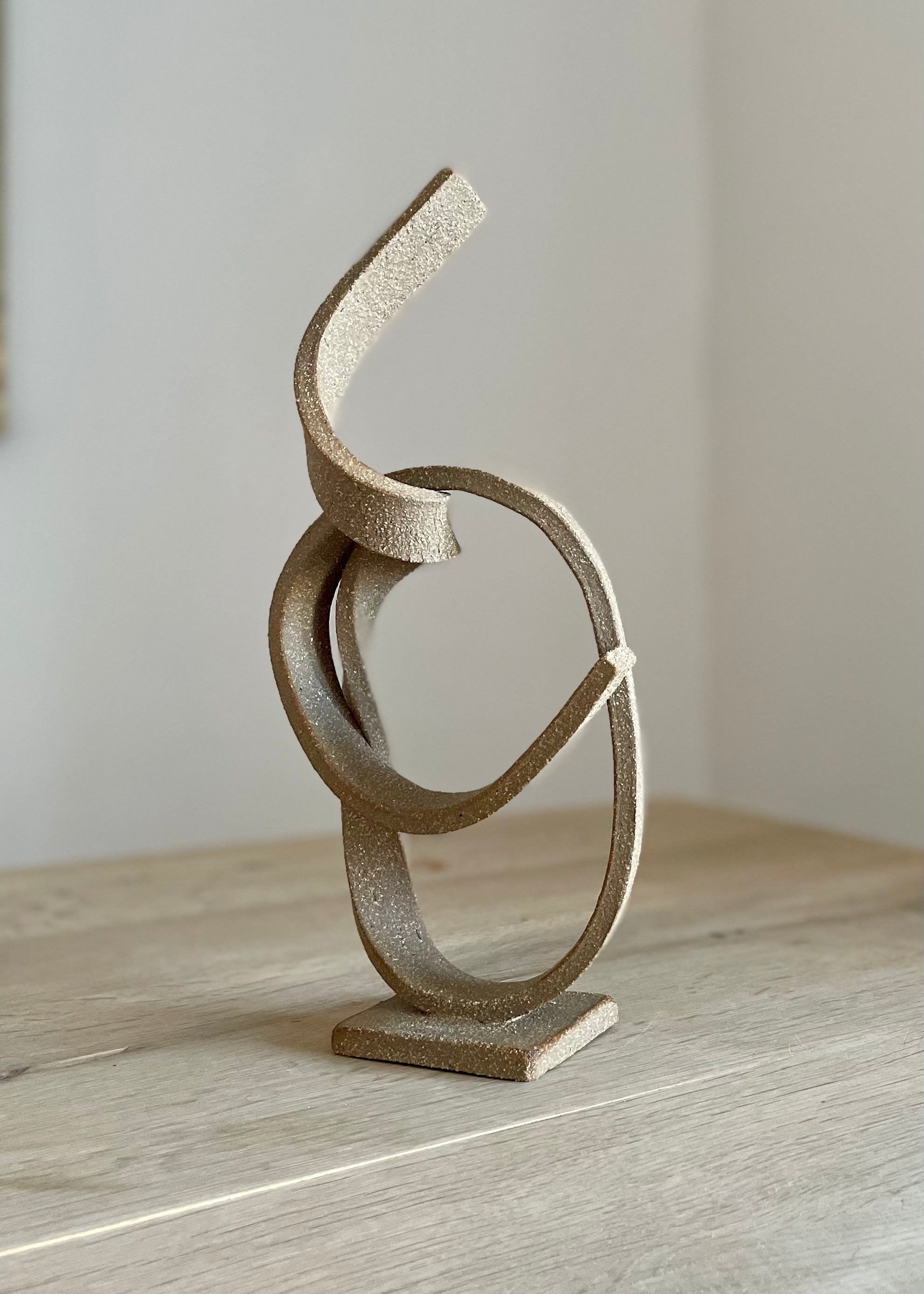 KLAY Copenhagen Sculpture - Handmade Ceramic Art Decor for Home & Office | Perfect for Modern Living Room, Bookshelf, and Gift Ideas