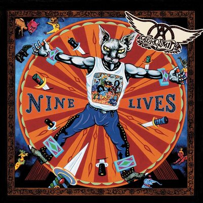 Aerosmith Nine Lives Vinyl LP Record - Classic Rock Album for Collectors & Music Lovers - Perfect for Home Listening & Gift Giving