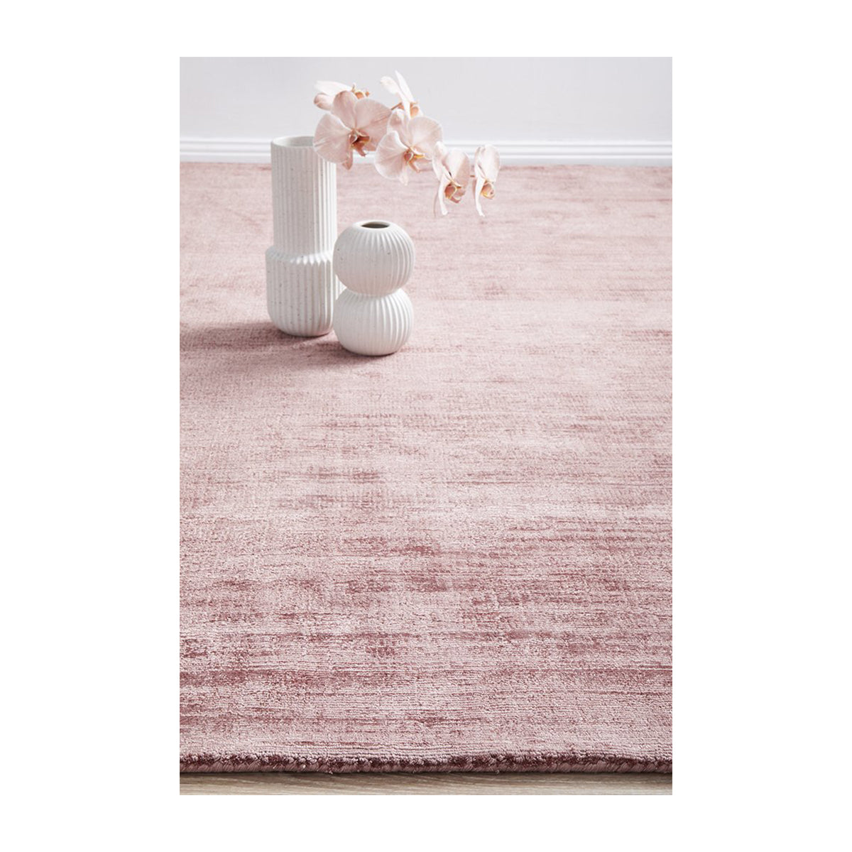 Bliss Rug (Blush) - Soft Plush Area Rug for Living Room, Bedroom & Nursery - Premium Comfort & Style for Home Decor