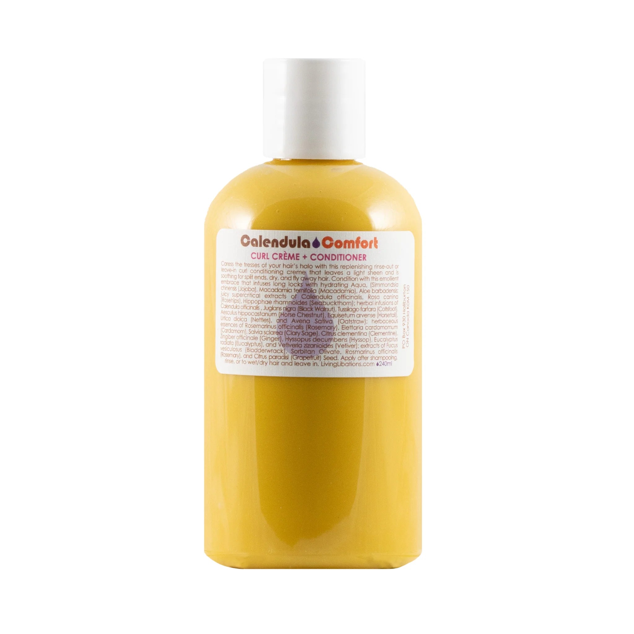 Organic Calendula Comfort Curl Crème & Conditioner Set for Natural Hair - Hydrating & Defining Curly Hair Care - Perfect for Daily Use & Frizz Control