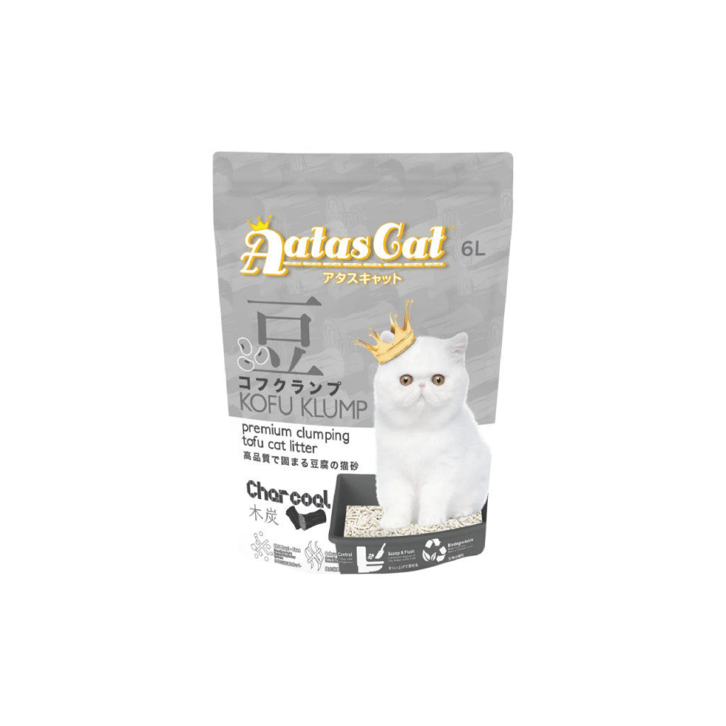 Premium Aatas Cat Litter - 6L Kofu Klump, 7L Krisp Klump Paper & 10L Kuick Klump Bentonite | Odor Control, Super Absorbent & Hygienic | Ideal for Multi-Cat Homes & Small Apartments