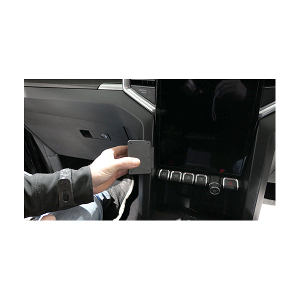 ClicOn No Holes Angled Mount Bracket for Volkswagen Amarok 2024 2025 - Perfect for Dash Cams, GPS Devices & Phone Holders