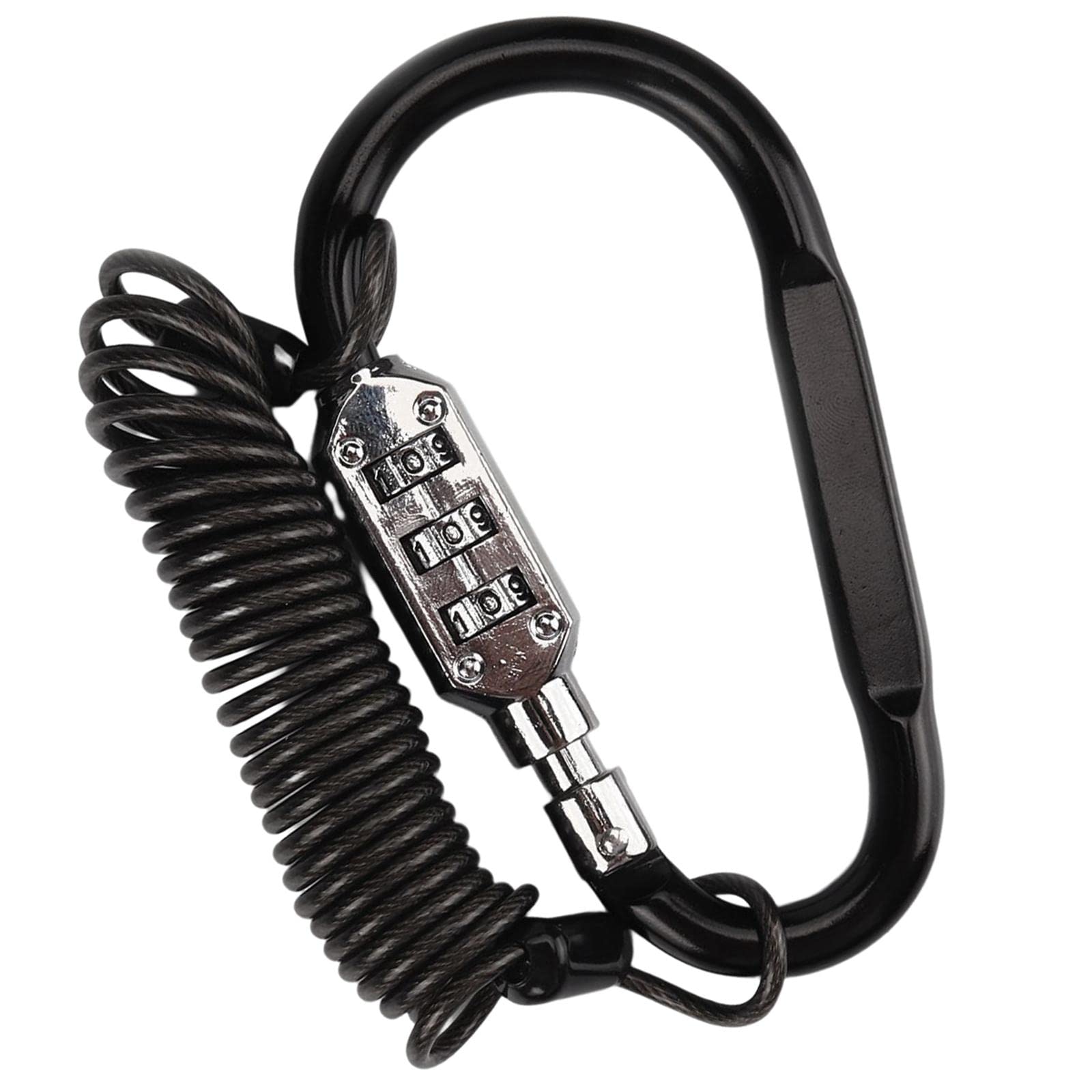Fancyes Motorcycle Lock & Cable Combination Pin Lock - Universal Lightweight Durable Bike Security for Mountain Bikes, Scooters, and E-Bikes - Perfect for Outdoor Parking, Commuting, and Travel Protection