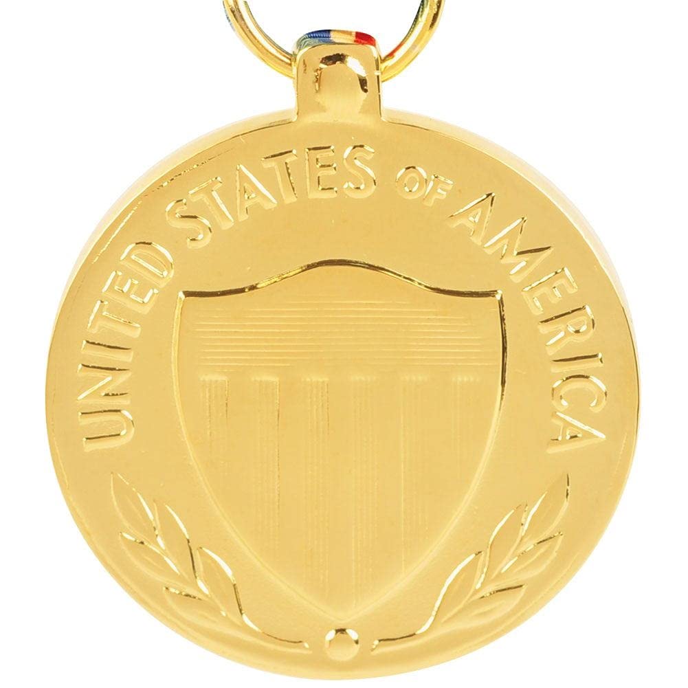 MEDALS OF AMERICA EST. 1976 Armed Forces Expeditionary Medal Miniature Anodized - Military Collectible & Display for Veterans, History Enthusiasts | Perfect for Shadow Boxes, Awards & Memorabilia Collections