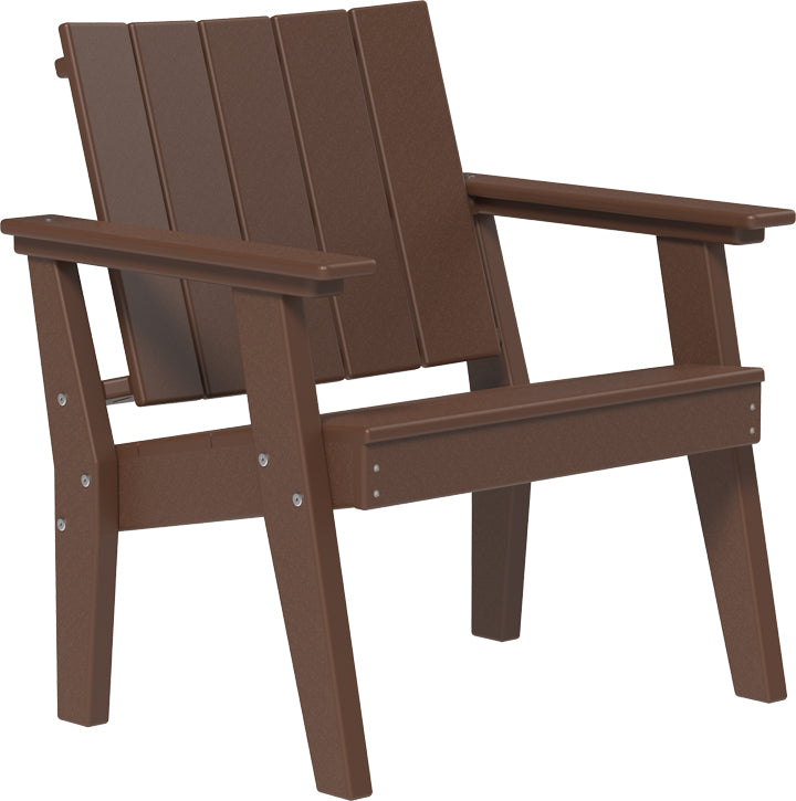 LuxCraft Modern Urban Chat Chair - Stylish Accent Chair for Living Room, Office & Lounge - Perfect for Small Spaces, Reading Nook & Conversation Areas
