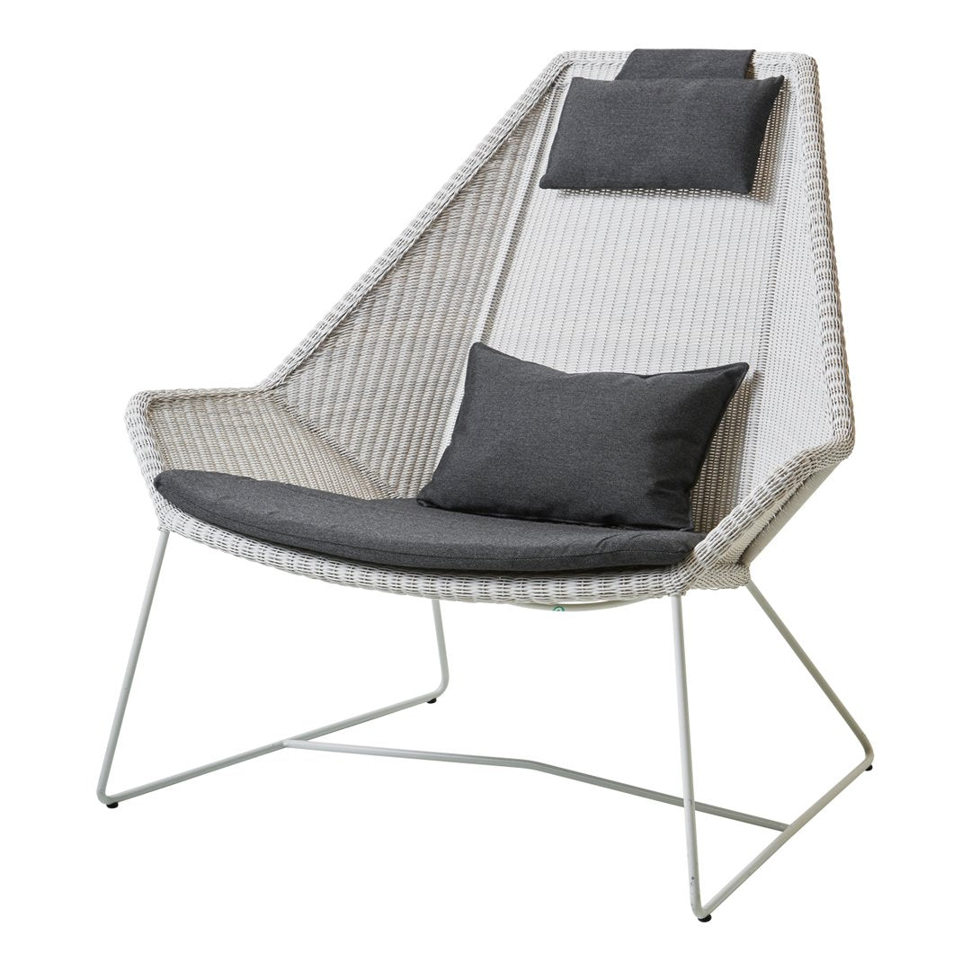 Premium Cushion Set for Breeze Highback Chair - Comfortable Seat & Back Cushions - Perfect for Patio, Deck, Garden, and Outdoor Relaxation