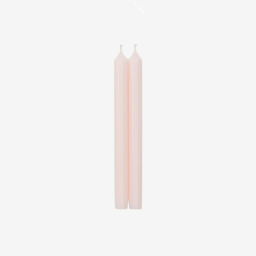 Caspari Duet Crown Candle Pair - Elegant Floral Scented Candles for Home Decor, Wedding Centerpieces & Romantic Ambiance