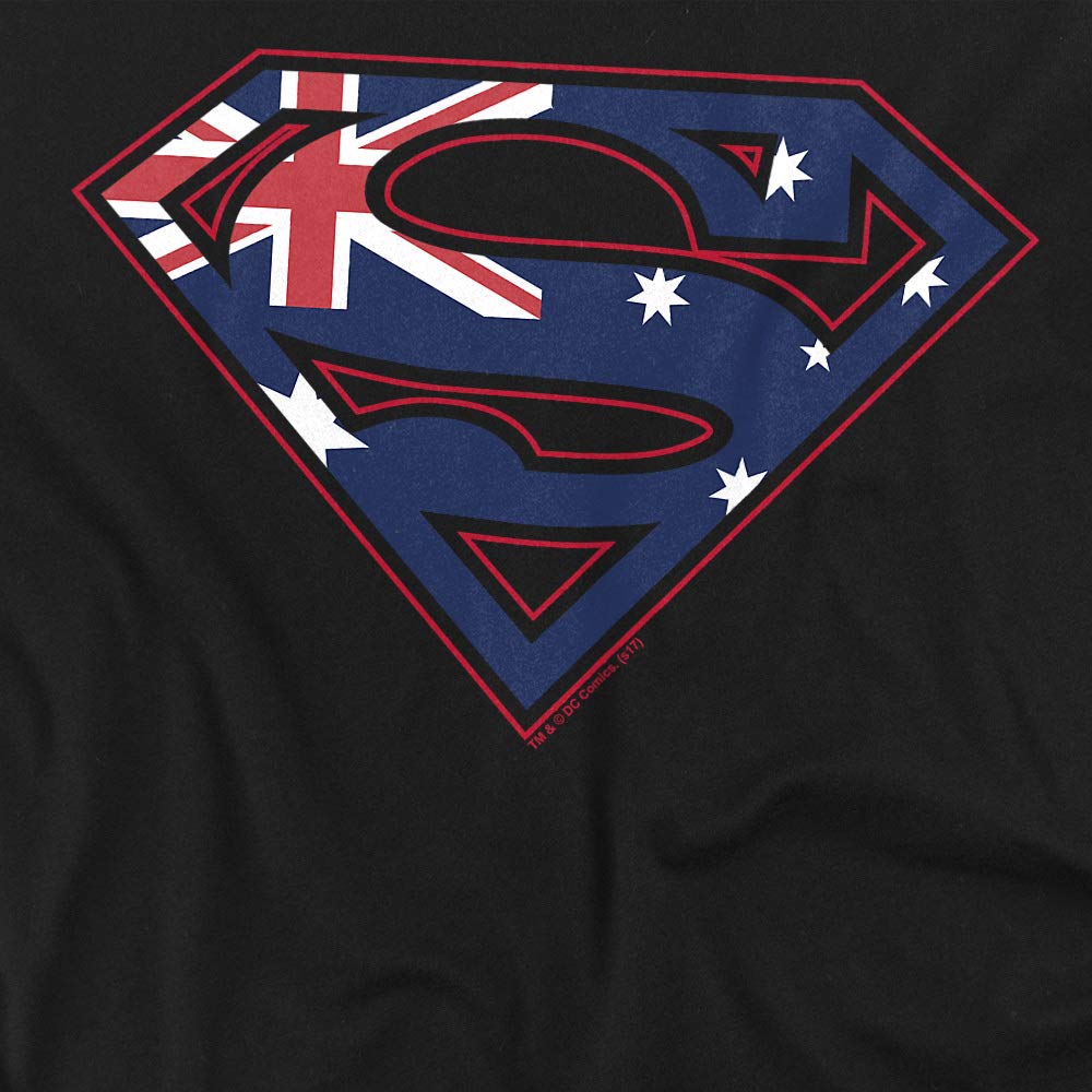 Superman Australian Shield Women's T-Shirt - Comfortable Cotton Graphic Tee for Casual Wear, Cosplay & Superhero Fans | Perfect for Everyday Outfits, Comic Con & Gifts