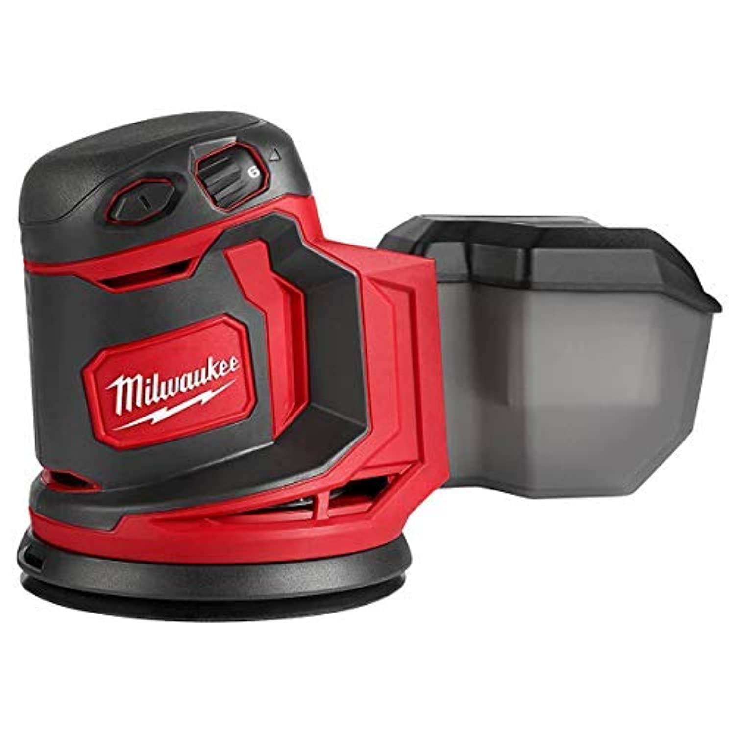 Milwaukee 2648-20 M18 Cordless Random Orbital Sander - 18V Lithium-Ion Battery Powered for Woodworking & DIY Projects | Perfect for Sanding Furniture, Floors & Auto Body Work