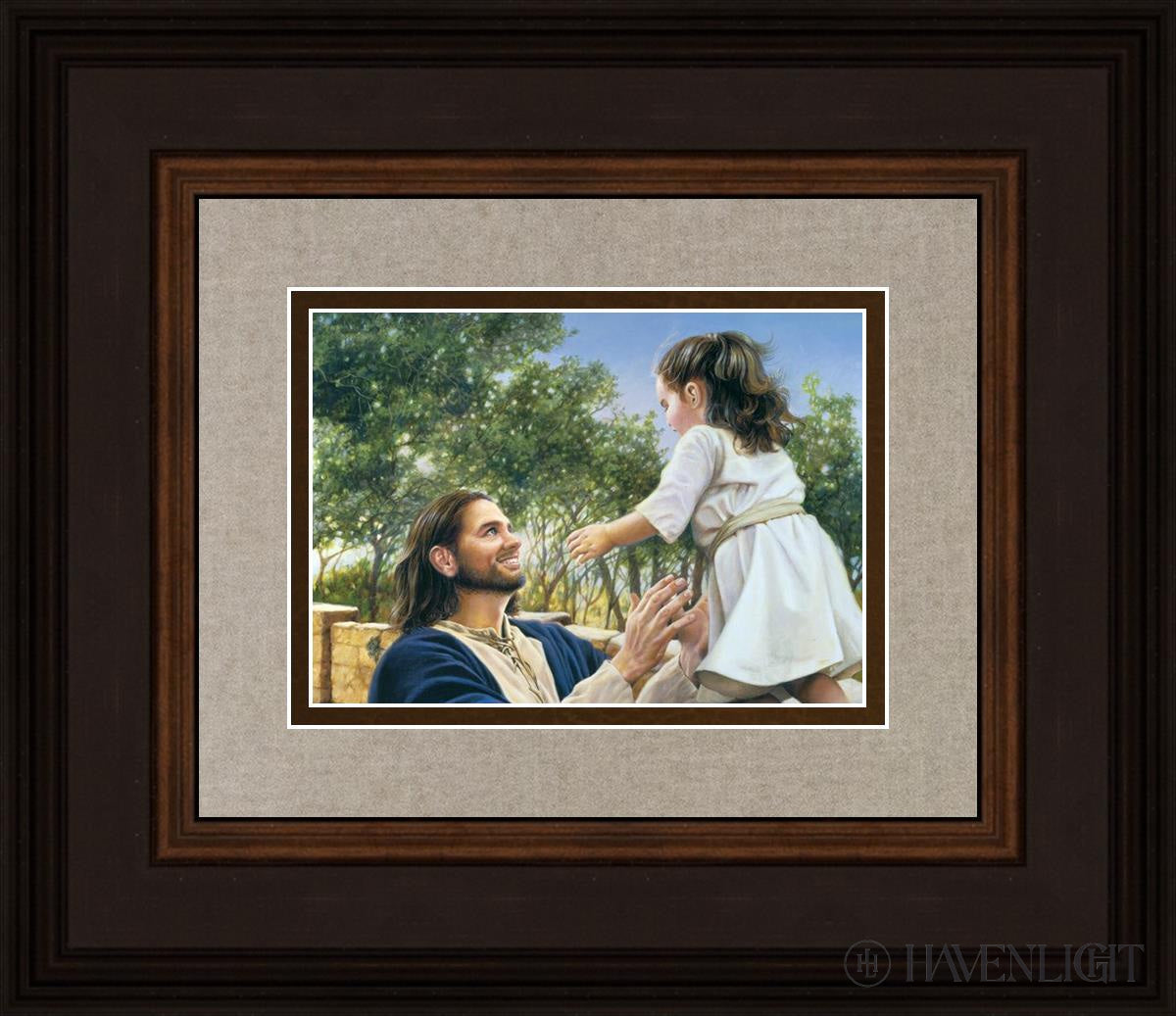 Faith by Liz Lemon Swindle - Inspirational Christian Wall Art for Home & Office Decor - Perfect for Living Rooms, Bedrooms, and Gifts