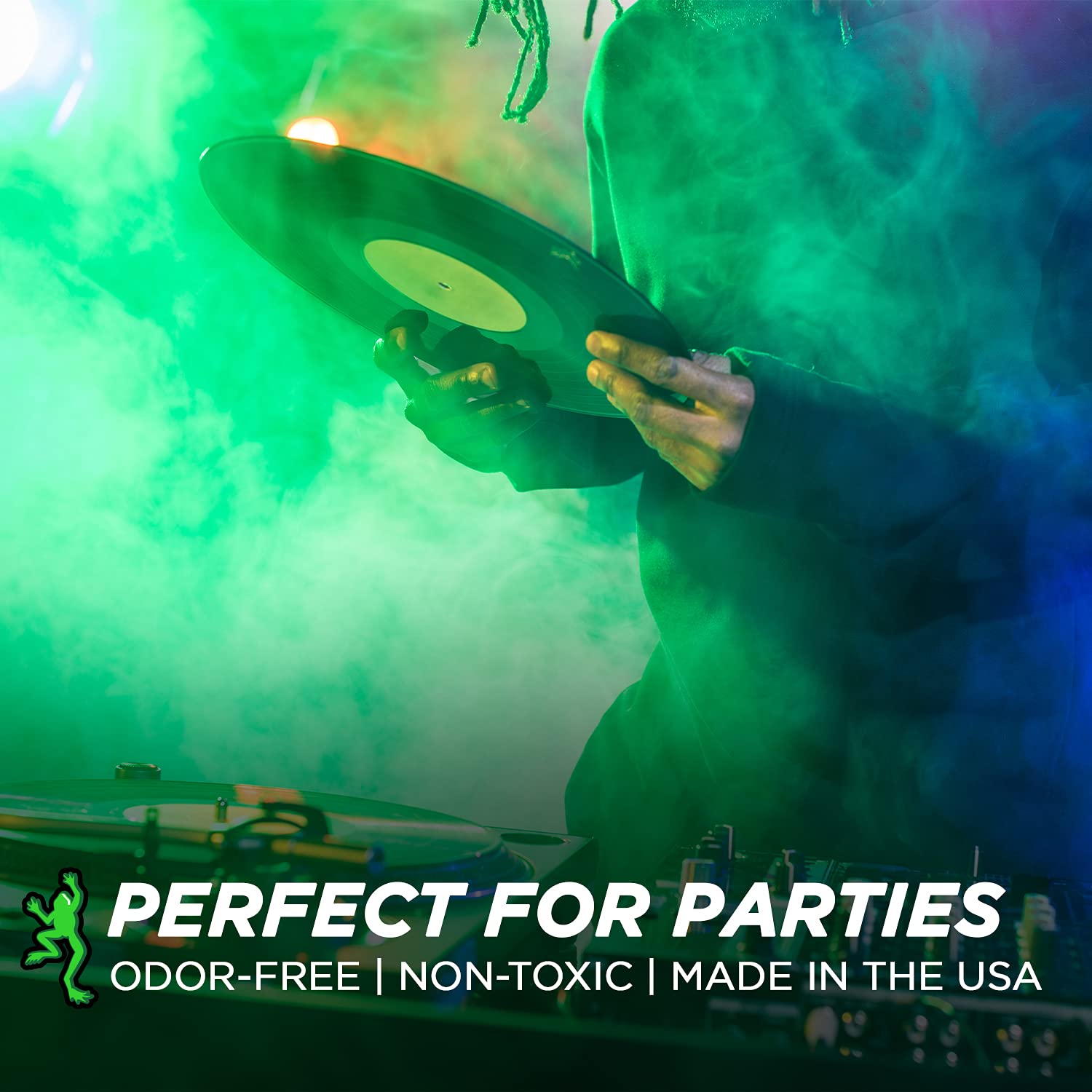 Froggys Fog QuikBlast CO2 Blast Effect Fog Machine Fluid - 55 Gallon for Upshot Foggers | Stage Effects, Theater & Cinema Special Effects | Perfect for Concerts, Haunted Houses & Halloween Events