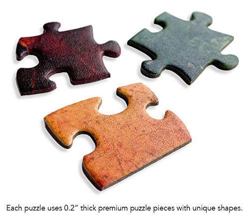 500-Piece Wooden Jigsaw Puzzle - Golden Doodle Dog Coffee Theme, Fun & Educational Puzzle for Adults & Kids, Perfect for Family Game Night & Cognitive Development, Great Gift Idea for Puzzle Lovers