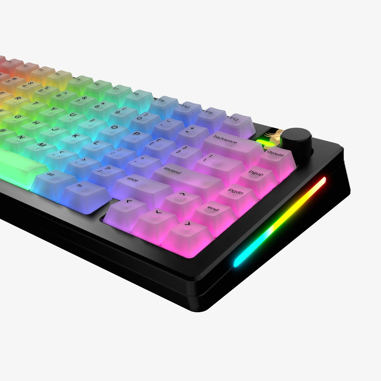 Polychroma V2 RGB Backlit Keycaps for Mechanical Keyboards - Customizable LED Gaming Keycaps for PC, Mac, Laptop (Perfect for Gaming, Typing & Night Use)