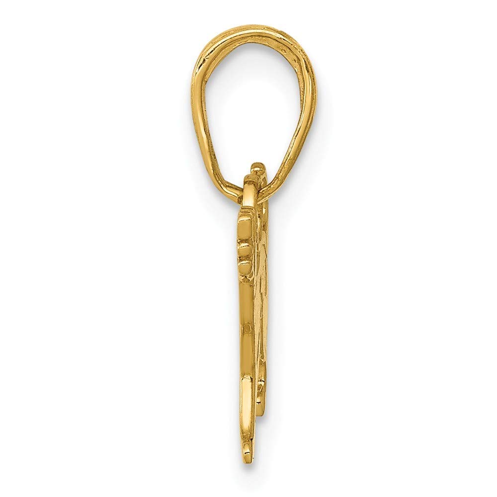 14K Yellow Gold Dog Pendant Necklace for Women - Roy Rose Jewelry - Perfect Gift for Pet Lovers, Dog Owners & Animal Enthusiasts - Ideal for Birthdays, Anniversaries & Everyday Wear