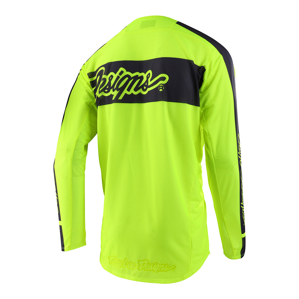 SE Pro Air Jersey Vox Flo Yellow - Premium Performance Sports Jersey for Men & Women - Ideal for Running, Cycling & Outdoor Activities