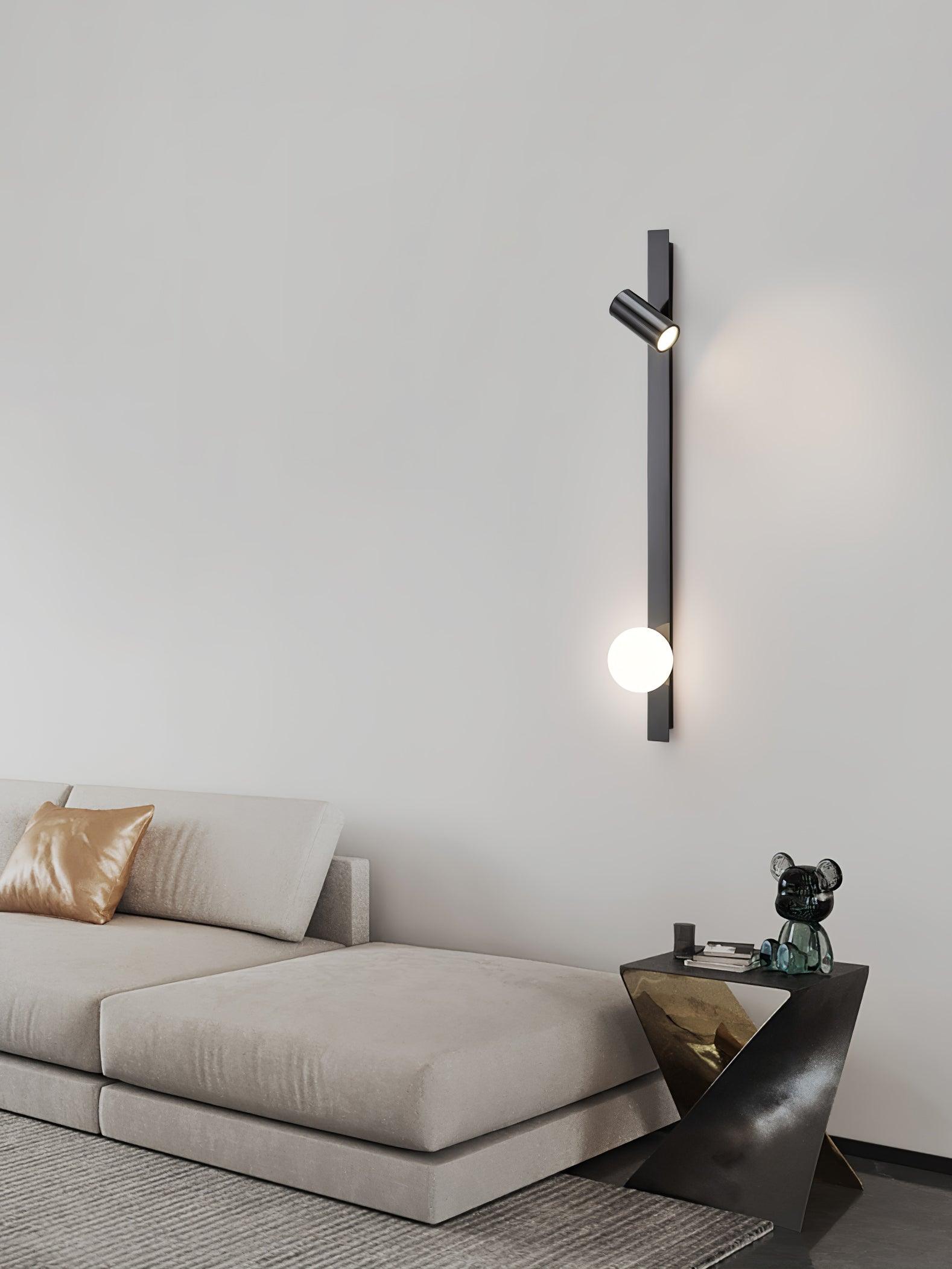 Long Arm Plug-in Wall Light - Adjustable Swing Arm Sconce for Bedroom, Living Room, and Office - Perfect for Reading, Decor, and Task Lighting