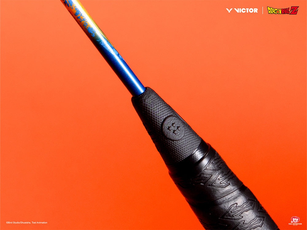 Victor X Dragon Ball Z Badminton Racket Gift Set [Nautical Blue] TK GOKU GB F - Premium Anime Sports Equipment for Dragon Ball Fans, Perfect for Tournaments & Collectors